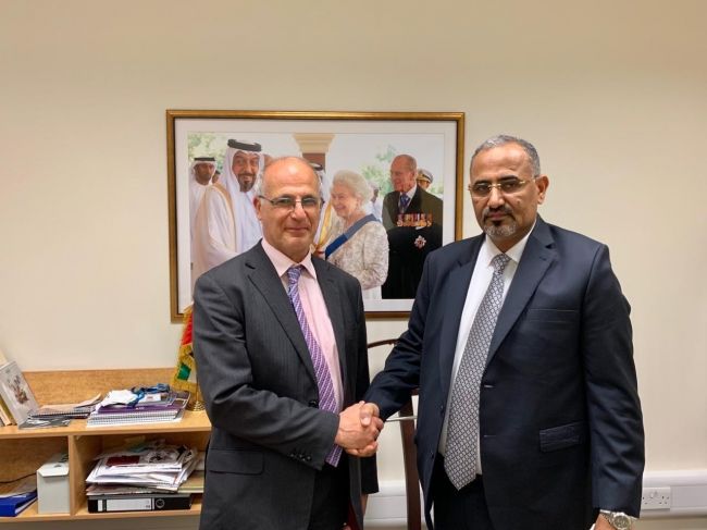 الزبيدي يلتقي مسؤول أوروبي كبير في أبوظبي"صورة" 1566837272