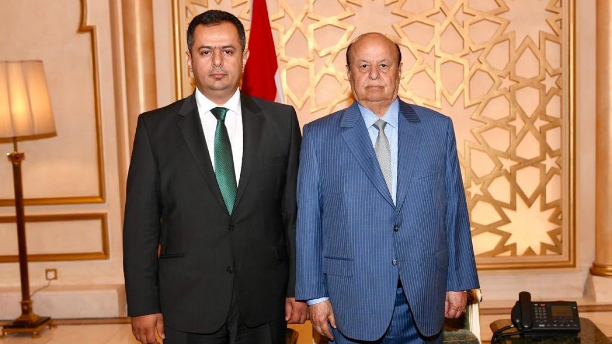 الفار هادي ورئيس حكومته