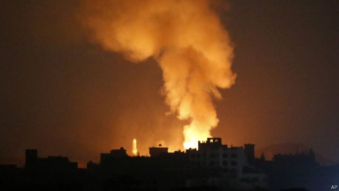 150428120711 Yemen Saudi Strikes 640x360 Ap