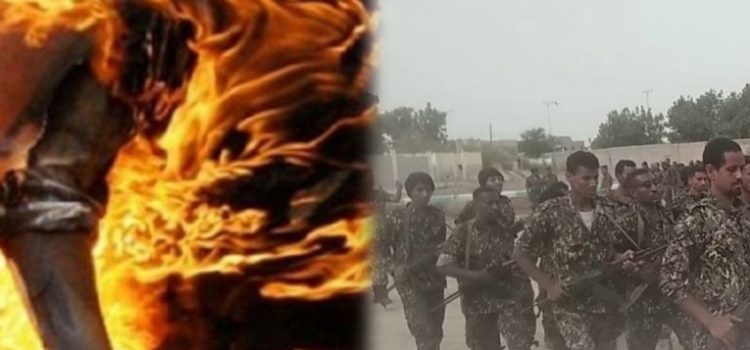 جندي من قوات الامن الخاصة في ابين يحرق نفسه بسبب الراتب 750x350 1