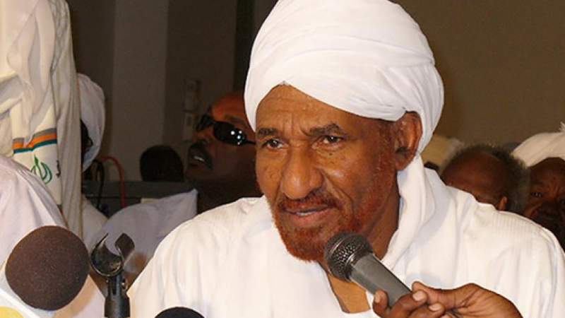 زعيم حزب الأمة السوداني يعلن رفضه القاطع للتطبيع مع العدو الإسرائيلي 197199