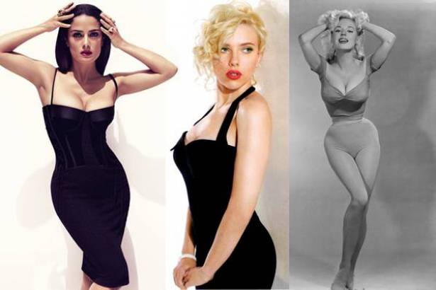 Hourglass Shaped Body 699575 Large