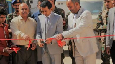 صورة شبوة.. المحافظ يفتتح المعهد الصناعي التقني بعد إعادة ترميمه وتأثيثه