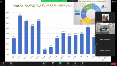 صورة صندوق النقد العربي يُطلق مؤشر إقليمي للتقنيات الماليّة الحديثة لقياس تطور صناعة التقنيات الماليّة في الدول العربيّة