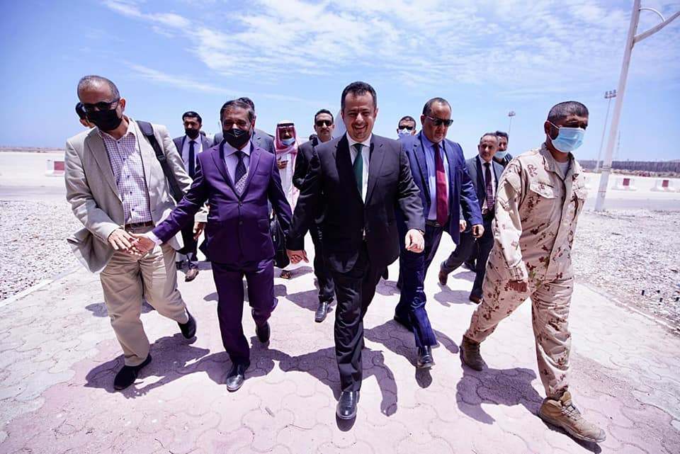 معين عبدالملك في المكلا