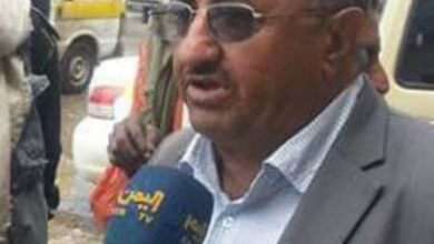 صورة تعرض مسؤول بارز بصنعاء لحادث مروري في نقيل يسلح بصنعاء ..