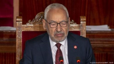 صورة نقل رئيس حركة النهضة التونسية للمستشفى العسكري