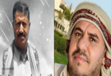 صورة الشيخ توفيق الشريفي يعزى في وفاة الشيخ مجاهد حسين ناصر الشريفي.