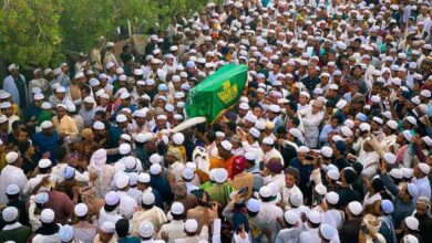 صورة تشيع الداعية المشهور” في تريم