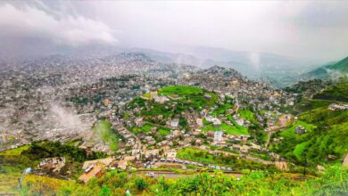 صورة جمال الطبيعة في محافظة إب وسط اليمن