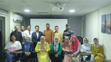 صورة «OSH» تختتم دورة تدريبية للصحفيين اليمنيين في مصر .